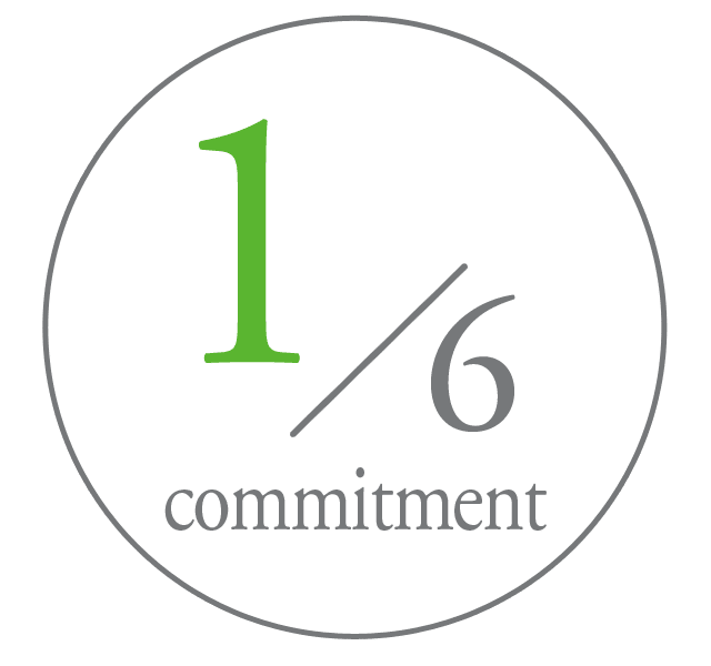 1/6 commitment